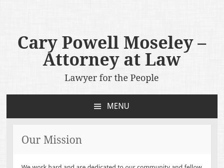 Cary Powell Moseley Attorney at Law