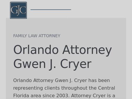 Gwen J. Cryer, Attorney at Law