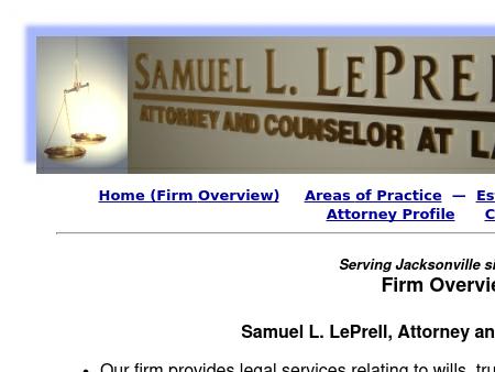Samuel L. LePrell, Attorney and Counselor at Law