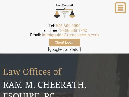 The Law Office of Ram M. Cheerath
