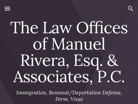 The Law Offices of Manuel Rivera, Esq. & Associates, P.C.
