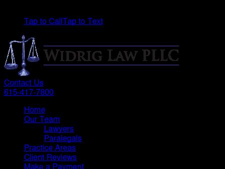 Widrig Law, PLLC