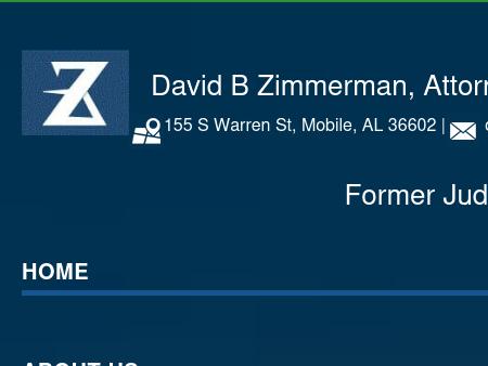 Zimmerman David B Attorney