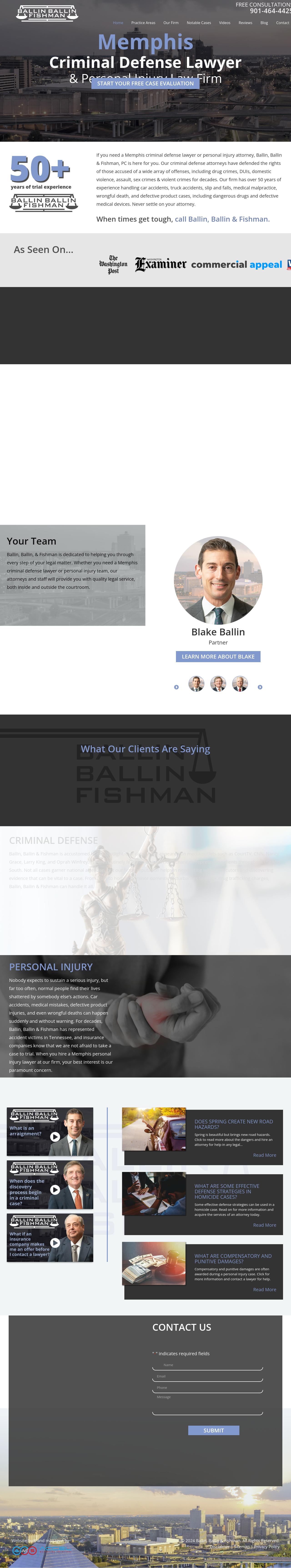 Ballin, Ballin & Fishman, PC - Memphis TN Lawyers