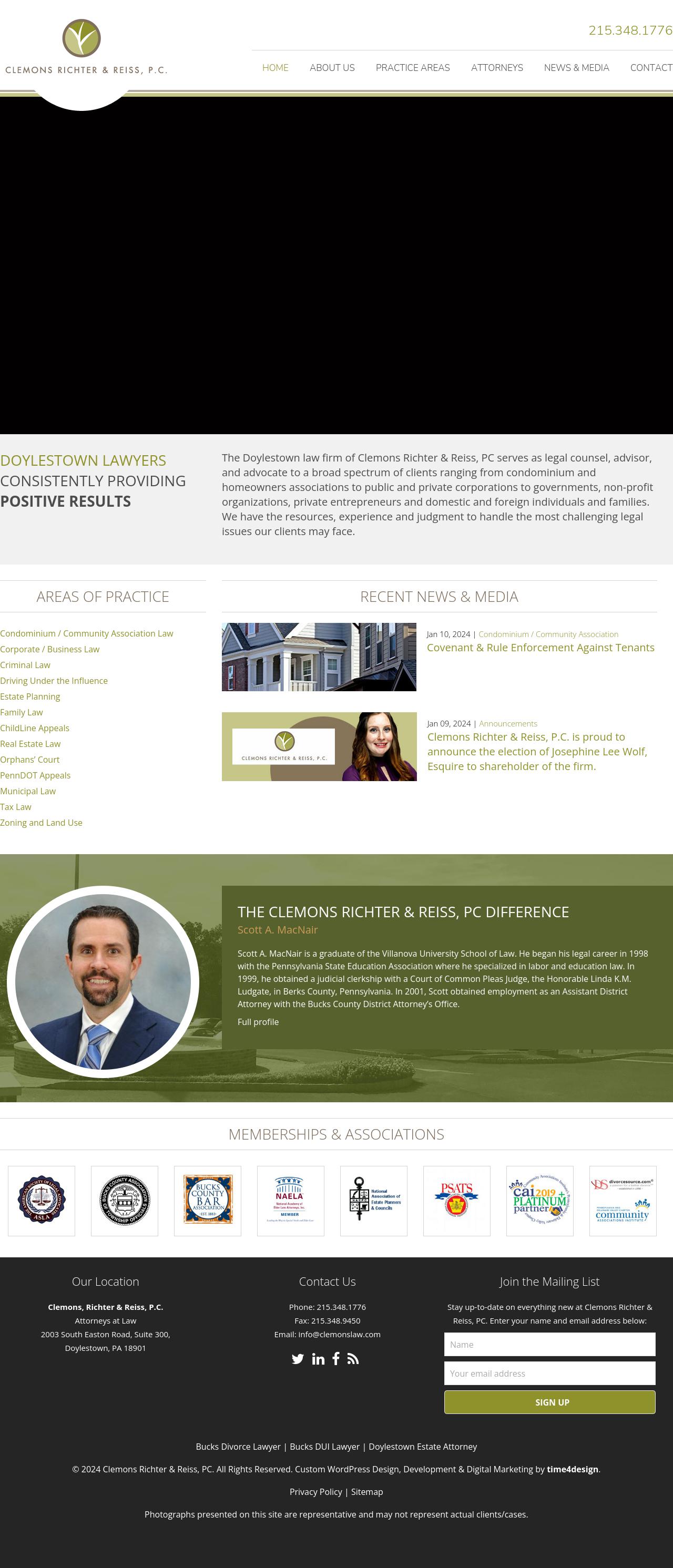 Clemons, Richter & Reiss, P.C. - Lansdale PA Lawyers