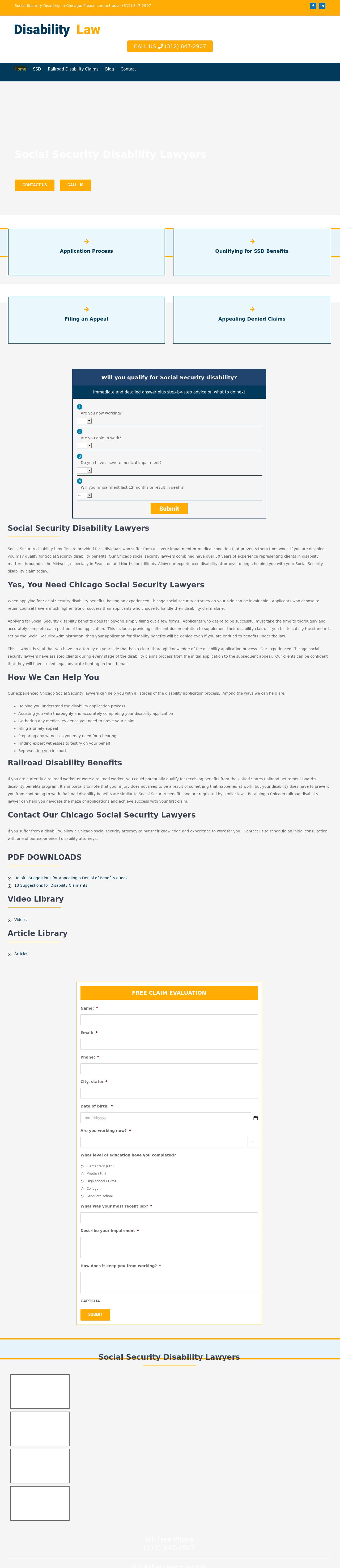 Daley Disability Law - Chicago IL Lawyers