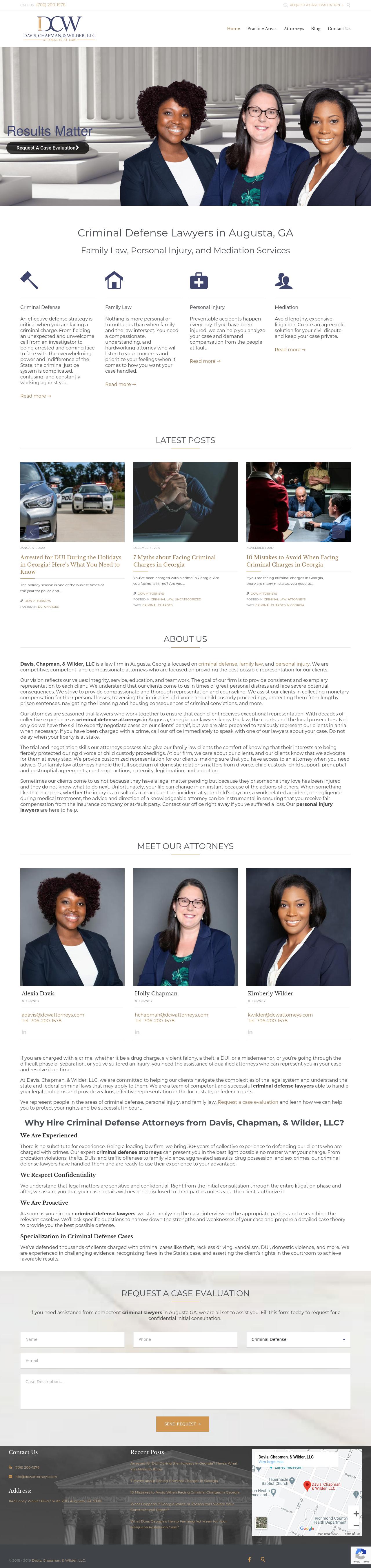 Davis, Chapman & Wilder LLC - Augusta GA Lawyers