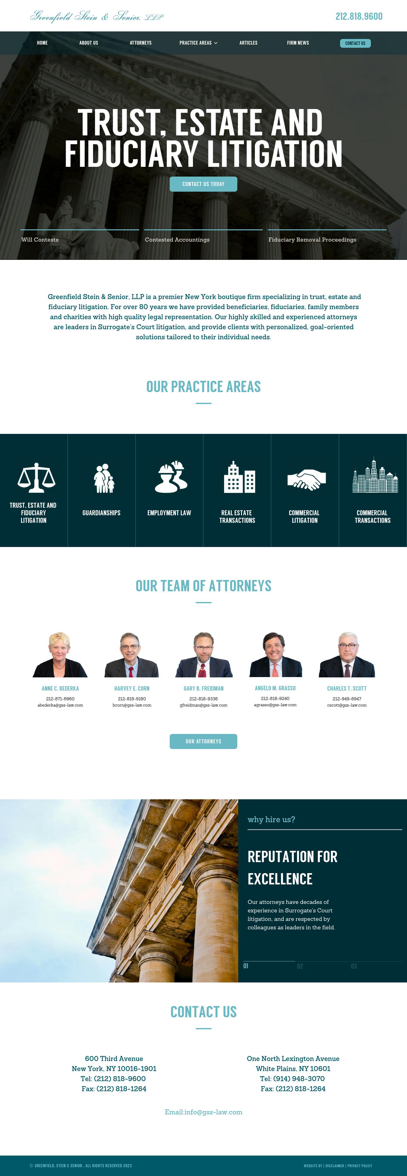 Greenfield Stein & Senior, LLP - New York NY Lawyers