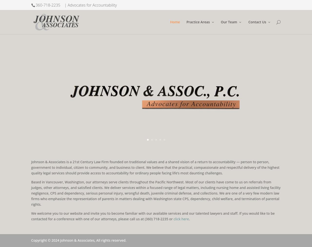Johnson & Associates Law Offices, P.C. - Vancouver WA Lawyers