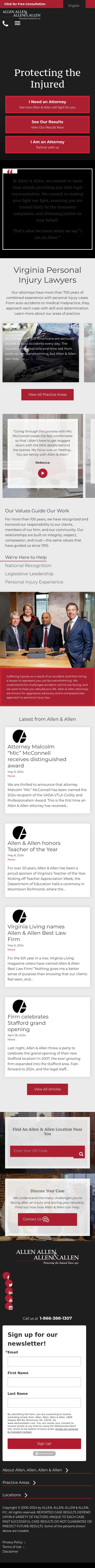 Allen, Allen, Allen & Allen, P.C. - Charlottesville VA Lawyers