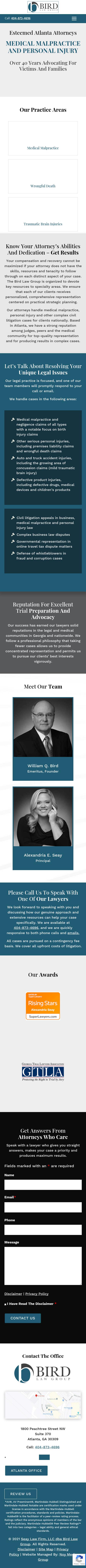 Bird Law Group - Atlanta GA Lawyers