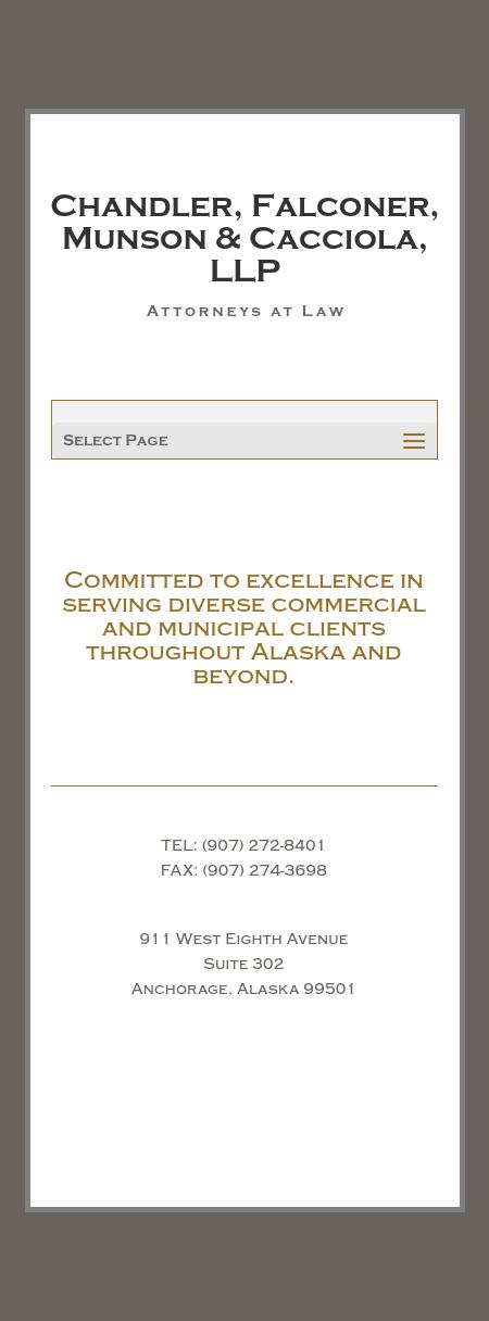 Boyd Chandler & Falconer LLP - Anchorage AK Lawyers