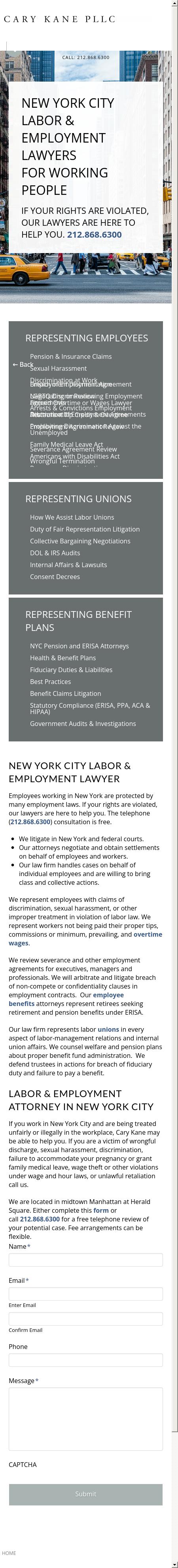 Cary Kane LLP - New York NY Lawyers