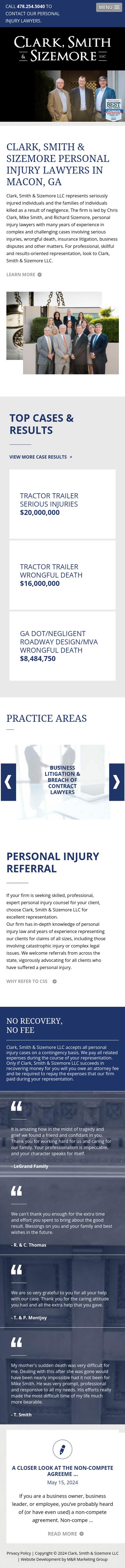 Clark & Smith Law Firm LLC - Macon GA Lawyers