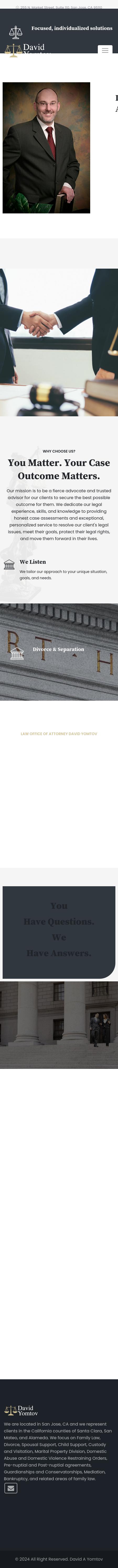 David A. Yomtov, Attorney at Law - San Jose CA Lawyers