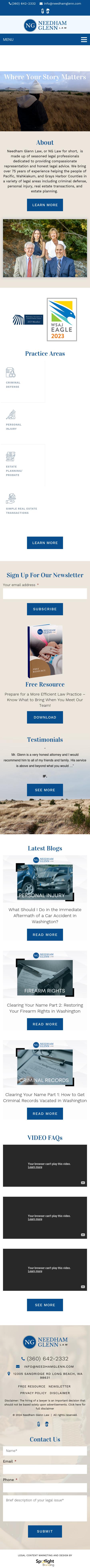 Guy M. Glenn - Long Beach WA Lawyers