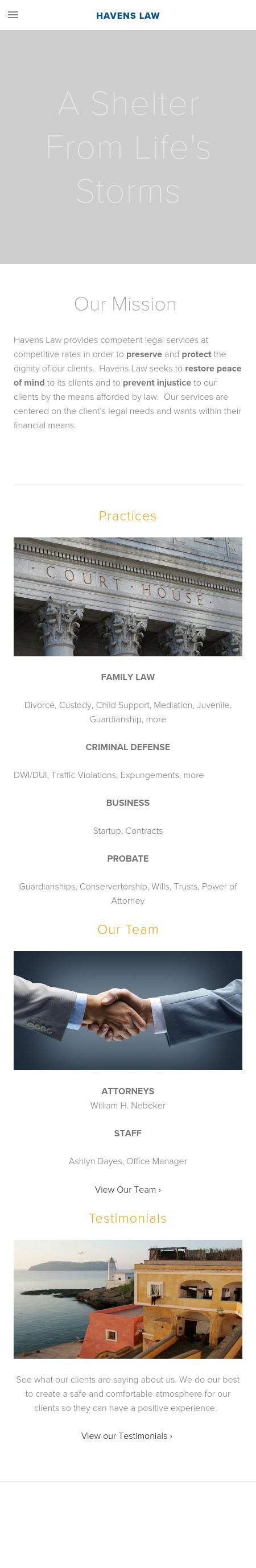 Havens Law LLC - Provo UT Lawyers