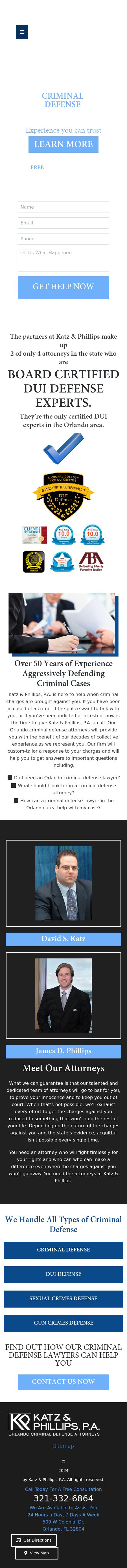 Katz & Phillips, P.A. - Orlando FL Lawyers
