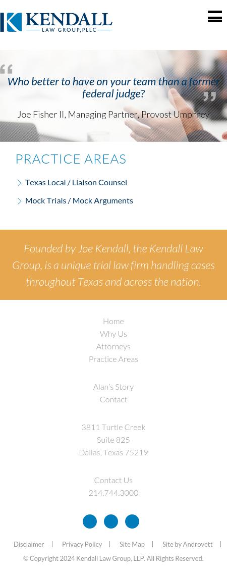 Kendall Law Group, LLP - Dallas TX Lawyers