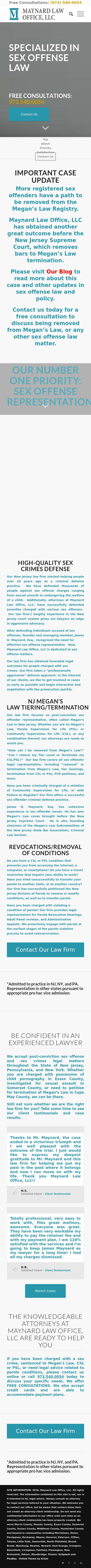 Maynard Law Office, LLC - Morristown NJ Lawyers