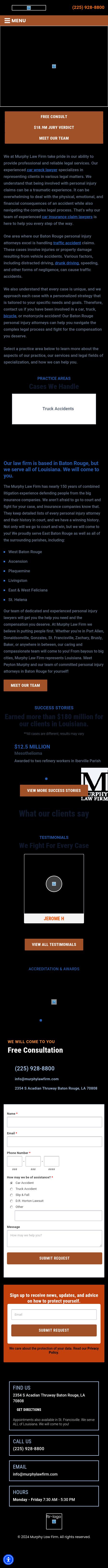 Murphy Law Firm LLC - Lafayette LA Lawyers