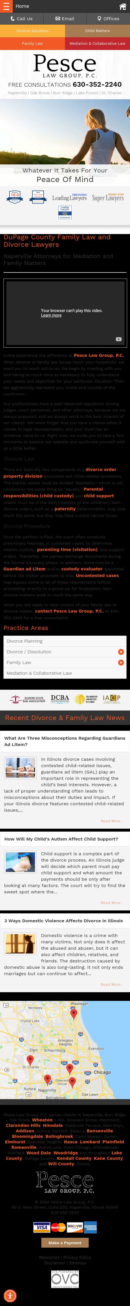 Pesce Law Group, P.C. - Naperville IL Lawyers