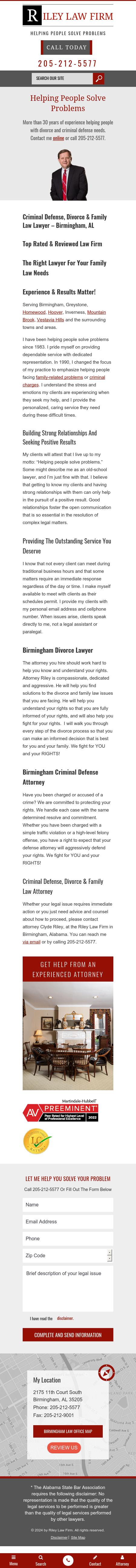 Riley Law Firm - Birmingham AL Lawyers