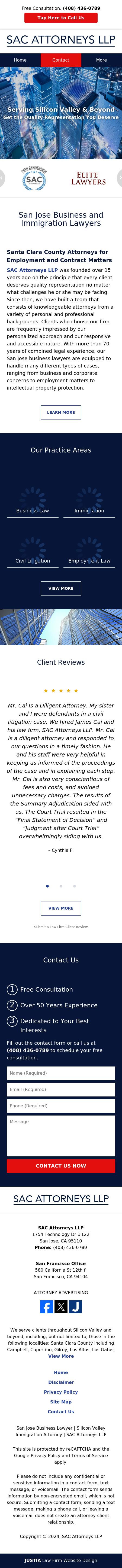 SAC Attorneys LLP - San Jose CA Lawyers