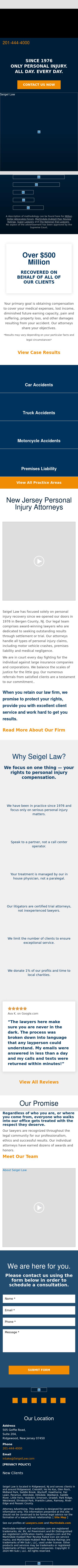 Seigel Law - Ridgewood NJ Lawyers
