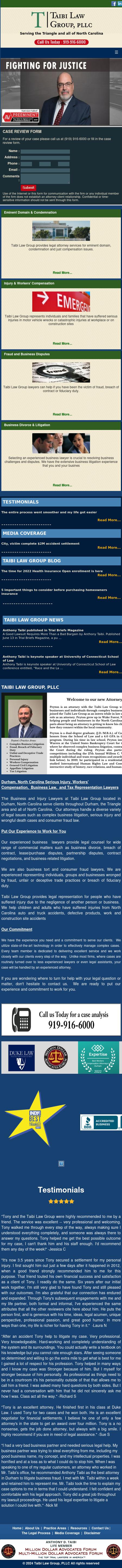 Taibi Law Group - Durham NC Lawyers