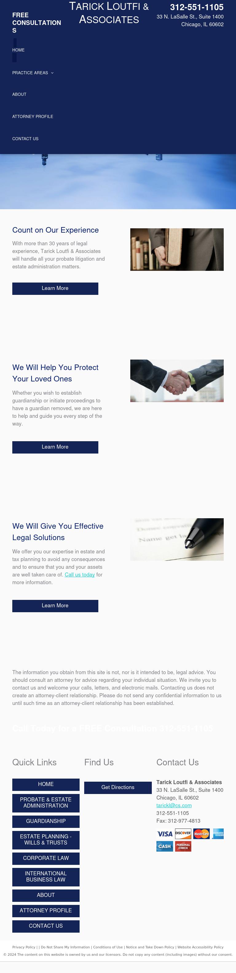 Tarick Loutfi Attorney at Law - Chicago IL Lawyers