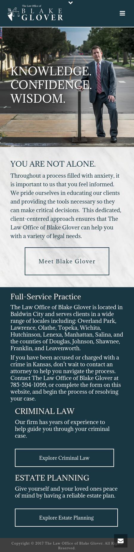 The Law Office of Blake Glover - Baldwin City KS Lawyers