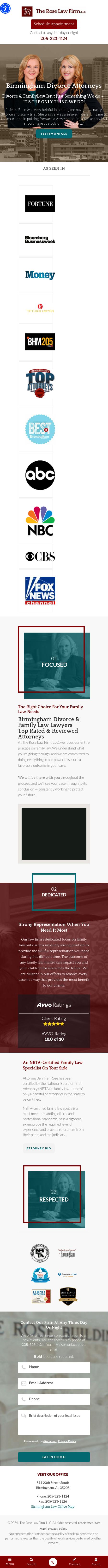 The Rose Law Firm, LLC - Birmingham AL Lawyers