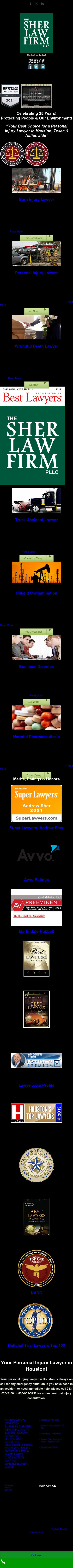 The Sher Law Firm, PLLC - Houston TX Lawyers