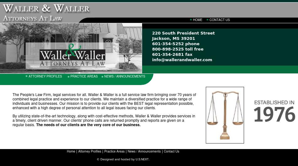 Waller & Waller - Jackson MS Lawyers