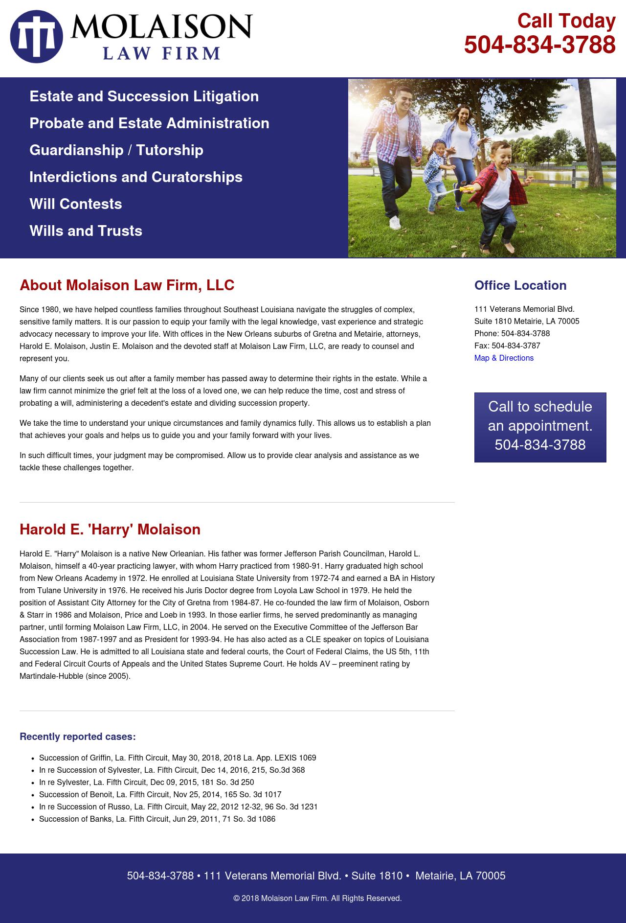 Molaison Law Firm, LLC - Metairie LA Lawyers