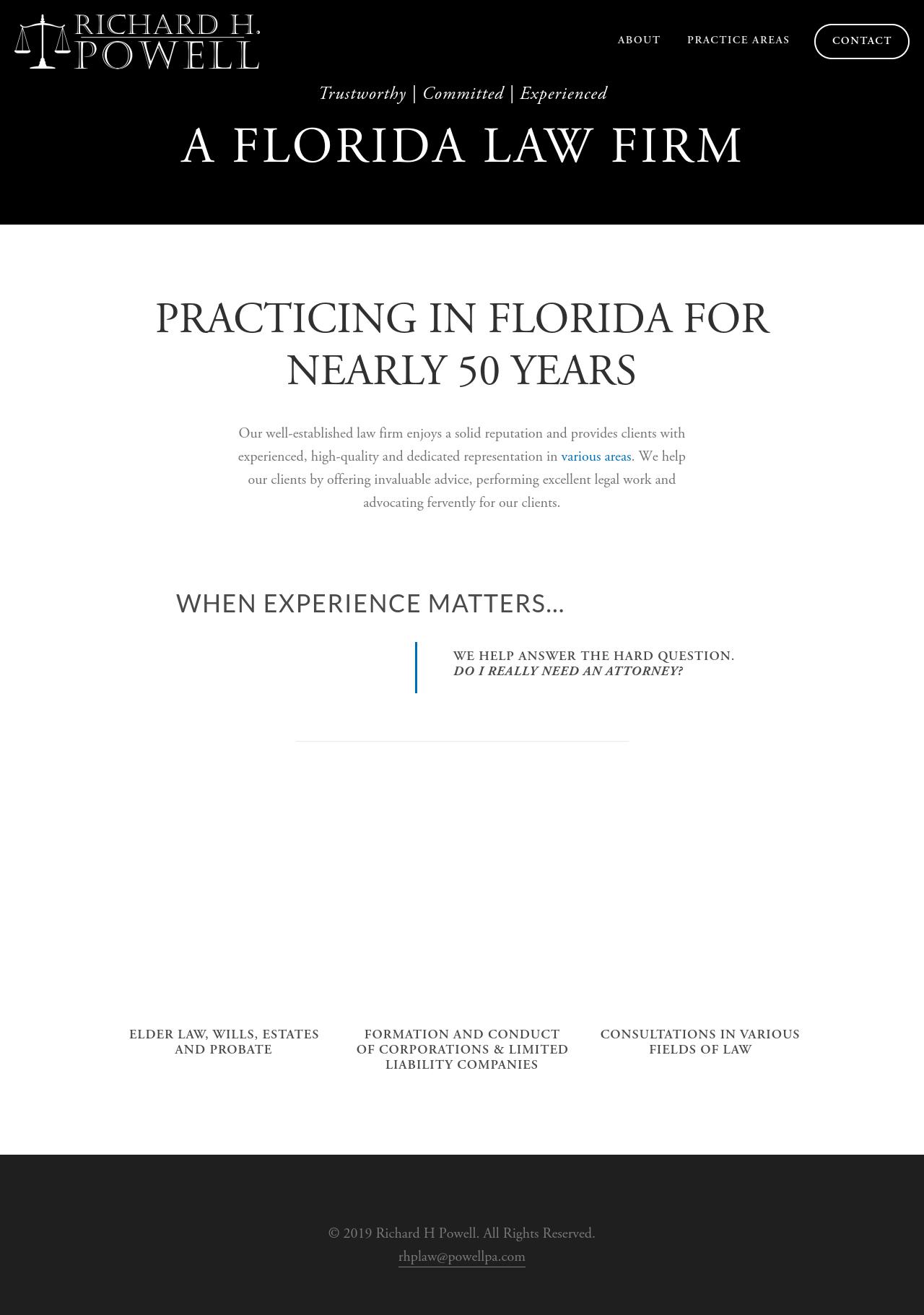 Richard H. Powell & Associates, P.A. - Fort Walton Beach FL Lawyers