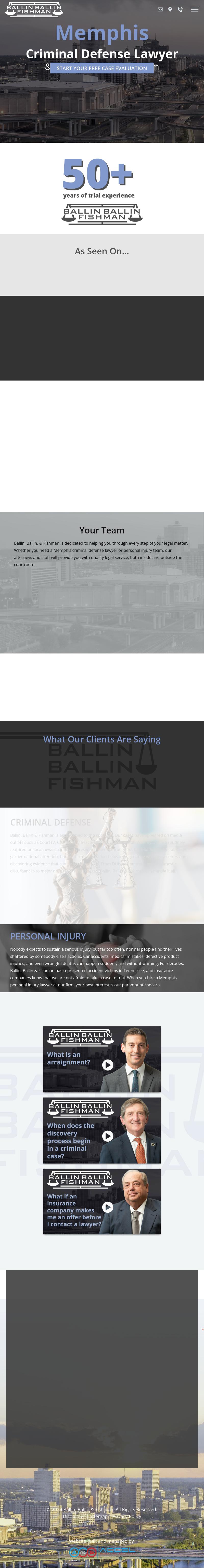 Ballin, Ballin & Fishman, PC - Memphis TN Lawyers