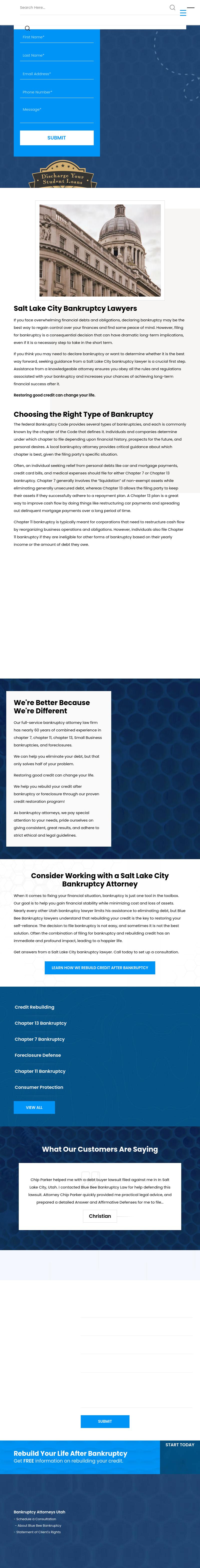 Blue Bee Bankruptcy Law - Salt Lake City UT Lawyers