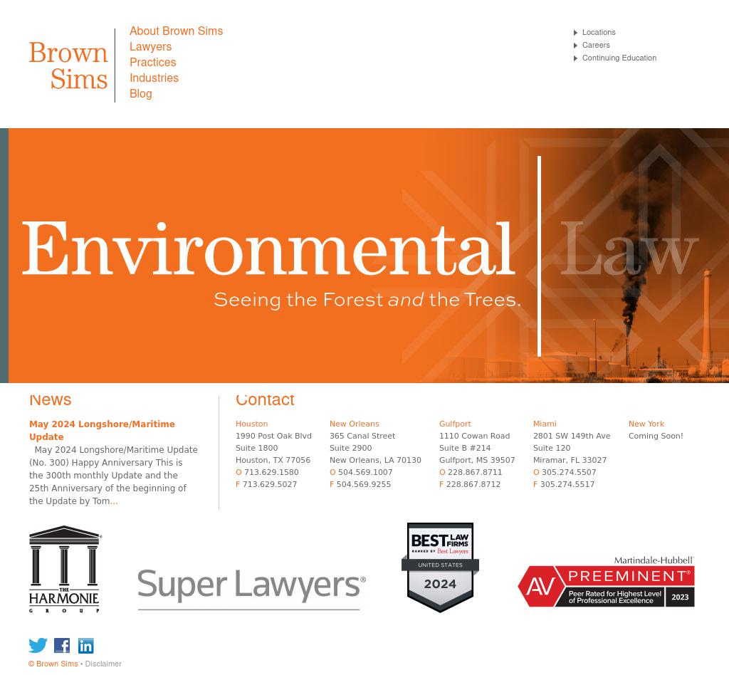 Brown Sims, P.C. - Miami FL Lawyers
