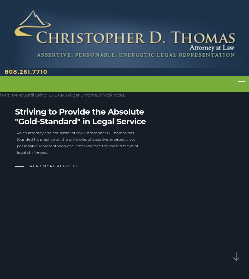 Christopher D. Thomas - Honolulu  HI Lawyers