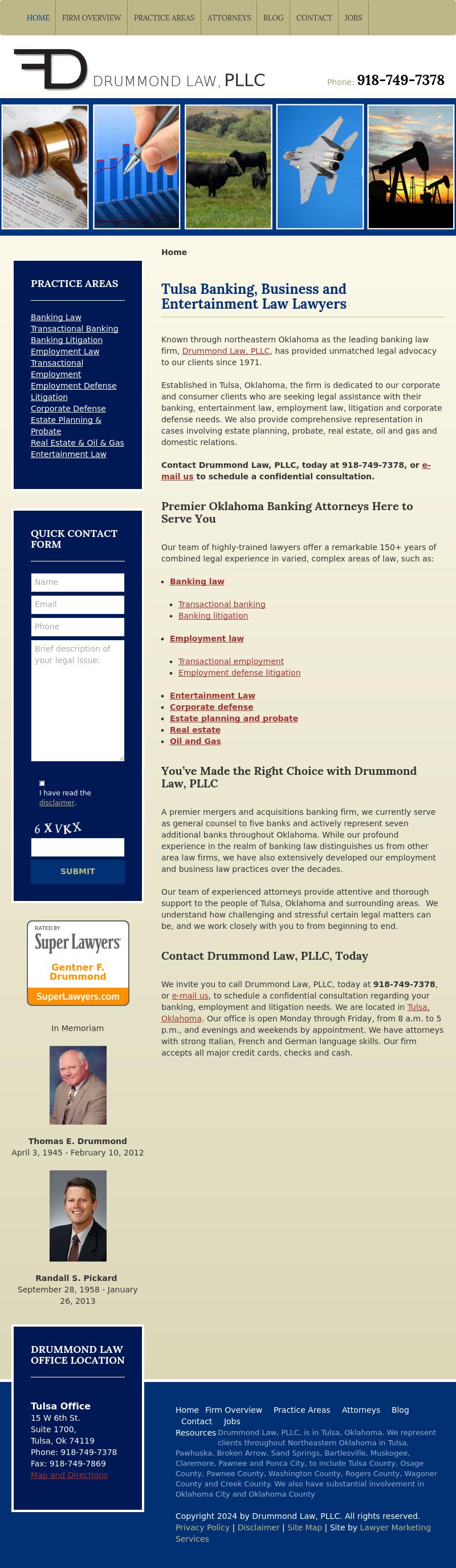Drummond Law, PLLC - Tulsa OK Lawyers