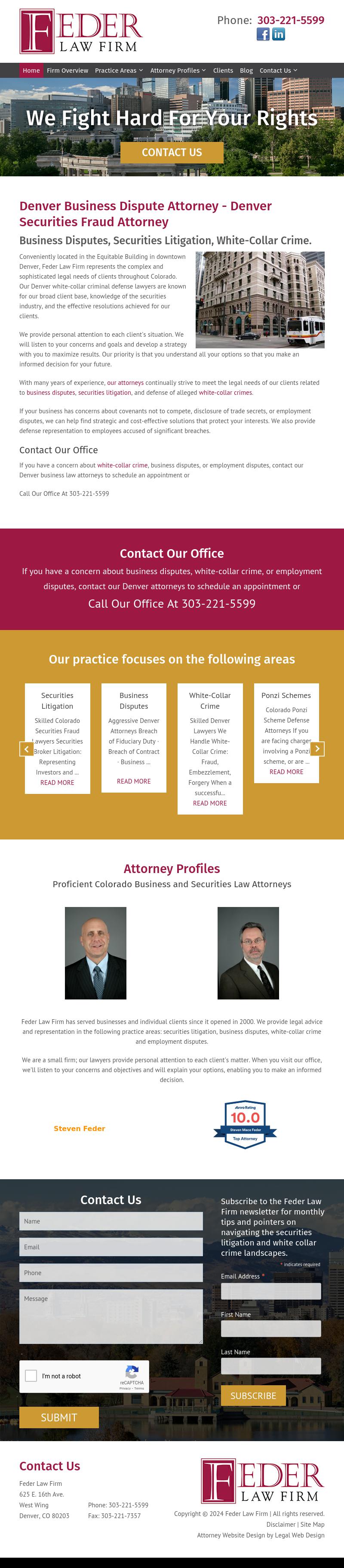 Feder Law Firm - Denver CO Lawyers
