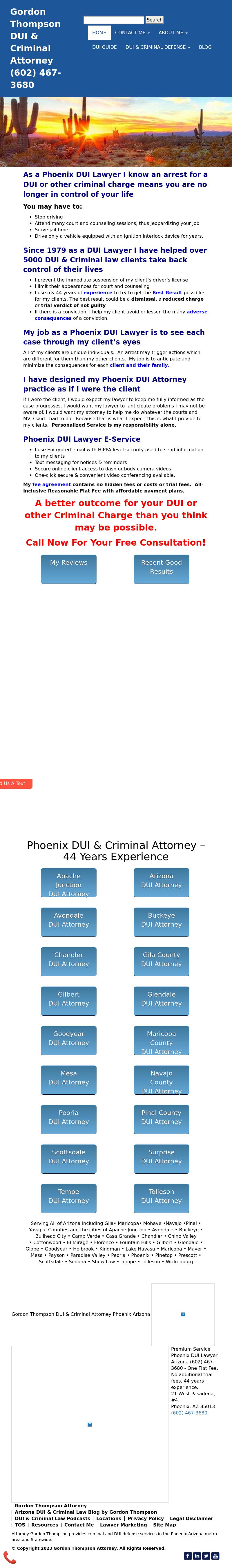 Gordon Thompson Attorney - Phoenix AZ Lawyers