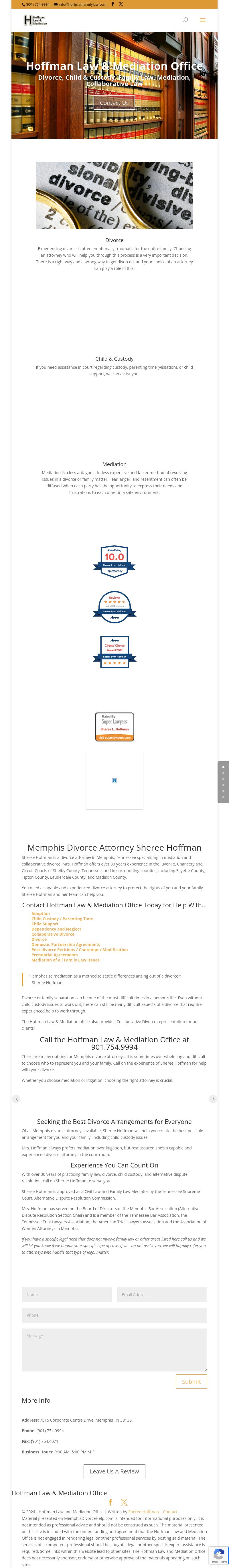 Hoffman Law & Mediation Office - Memphis TN Lawyers