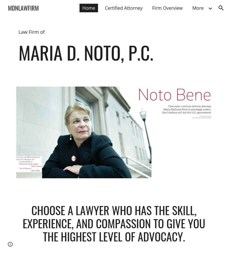 Law Firm of Maria D. Noto, P.C. - Matawan NJ Lawyers