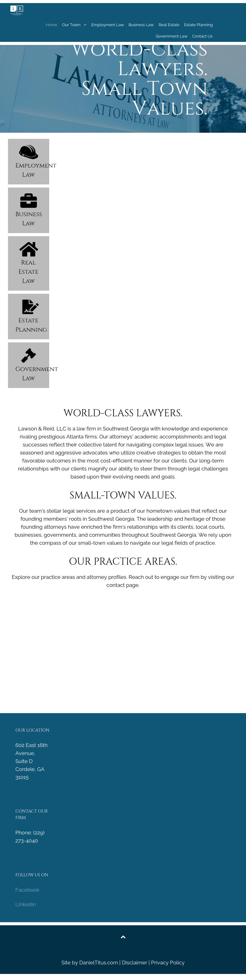 Lawson & Reid, LLC - Cordele GA Lawyers