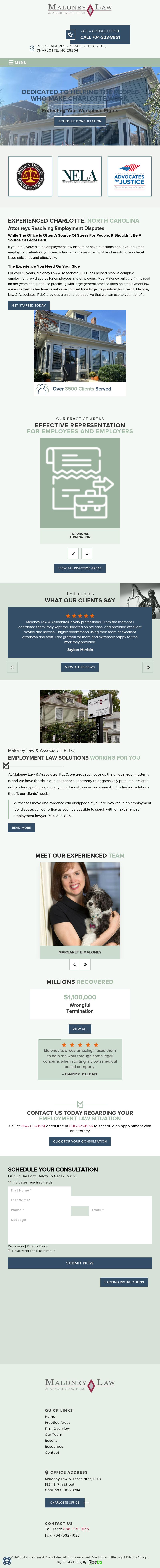 Maloney Law & Associates, P.L.L.C. - Charlotte NC Lawyers