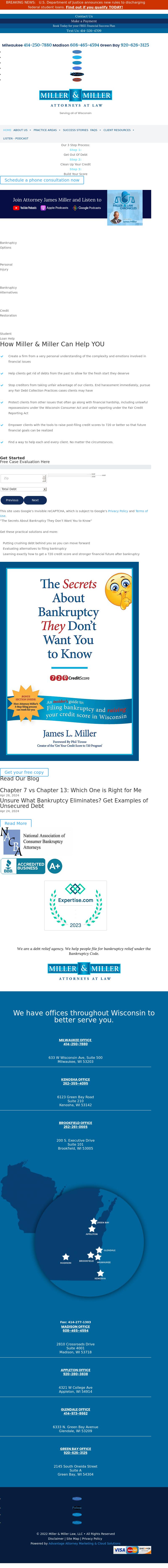 Miller & Miller Law, LLC - Milwaukee WI Lawyers
