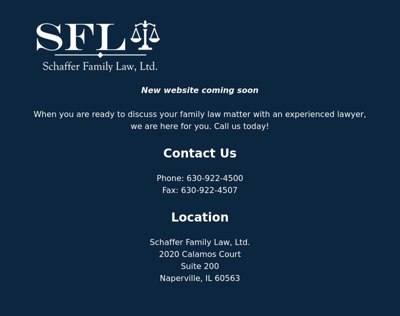 Schaffer Family Law, Ltd. - Naperville IL Lawyers